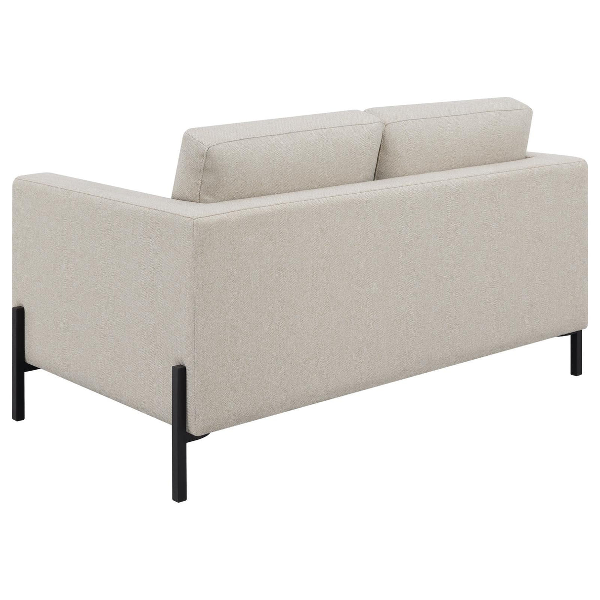 Tilly Oatmeal Upholstered Track Arms Living Room Set by Coaster at Eve Furniture