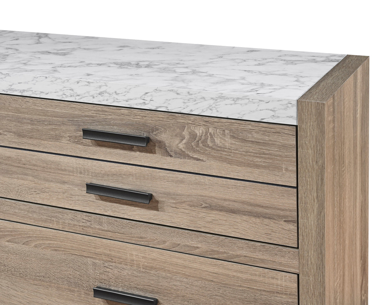 Tilston Natural Panel Bedroom Set by Crown Mark at Eve Furniture