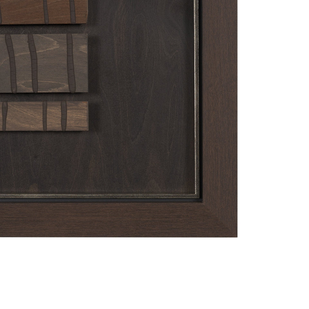 Timber Mosaic by Studio M a Handmade Original Framed Artwork by Mercana at Eve Furniture