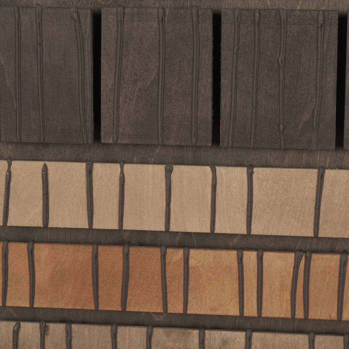 Timber Mosaic III by Mercana Studio Handmade Original Framed Artwork Matted by Mercana at Eve Furniture