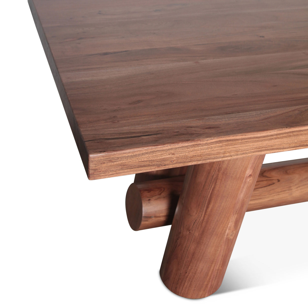 Timbers Barrel 94" Dining Table in Light Vinegar Acacia by Home Trends & Design at Eve Furniture