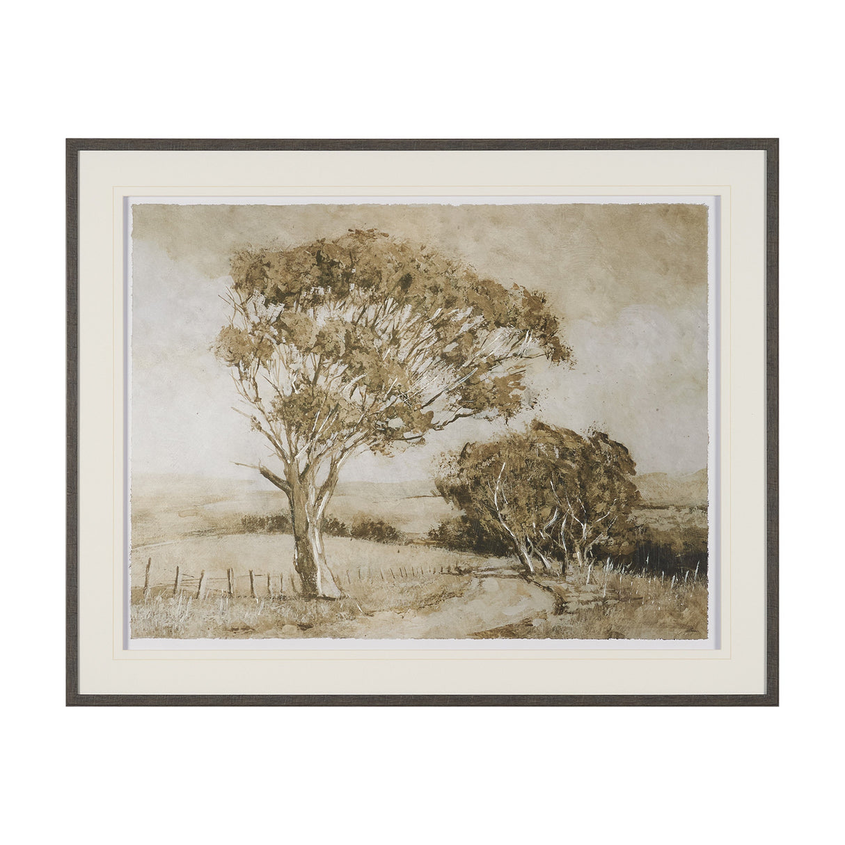 Timeless Vista I by Mercana Studio Textured Framed Artwork Matted under Glass by Mercana at Eve Furniture