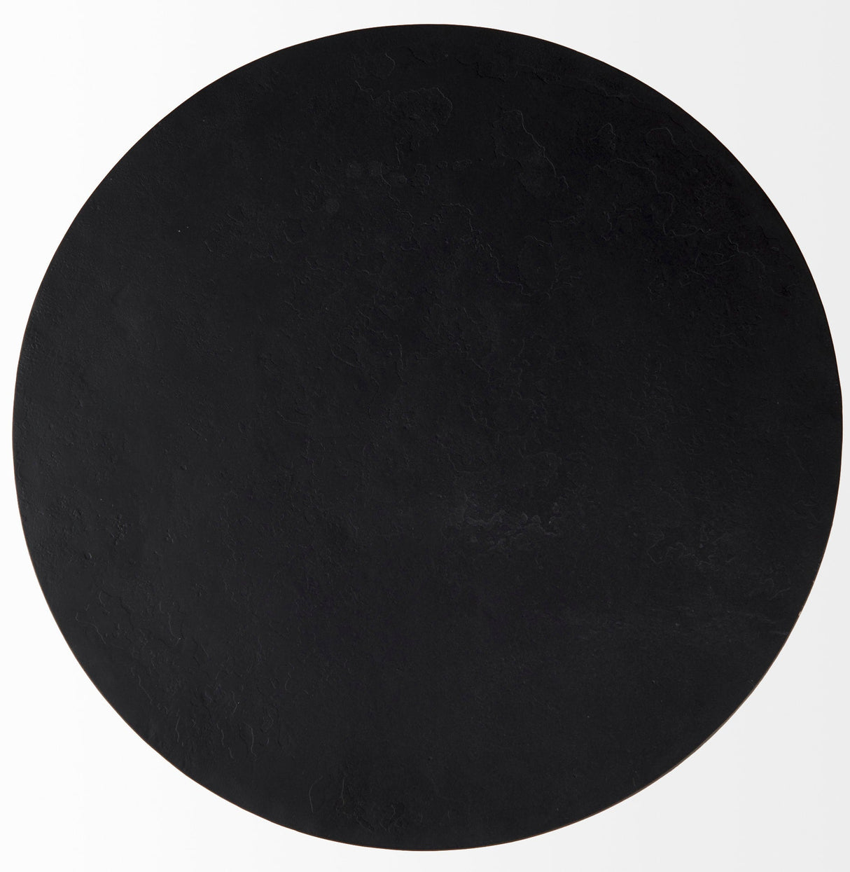 Timothy 16.0L x 16.0W X 20.0H Ebony Black Iron Side Table by Mercana at Eve Furniture