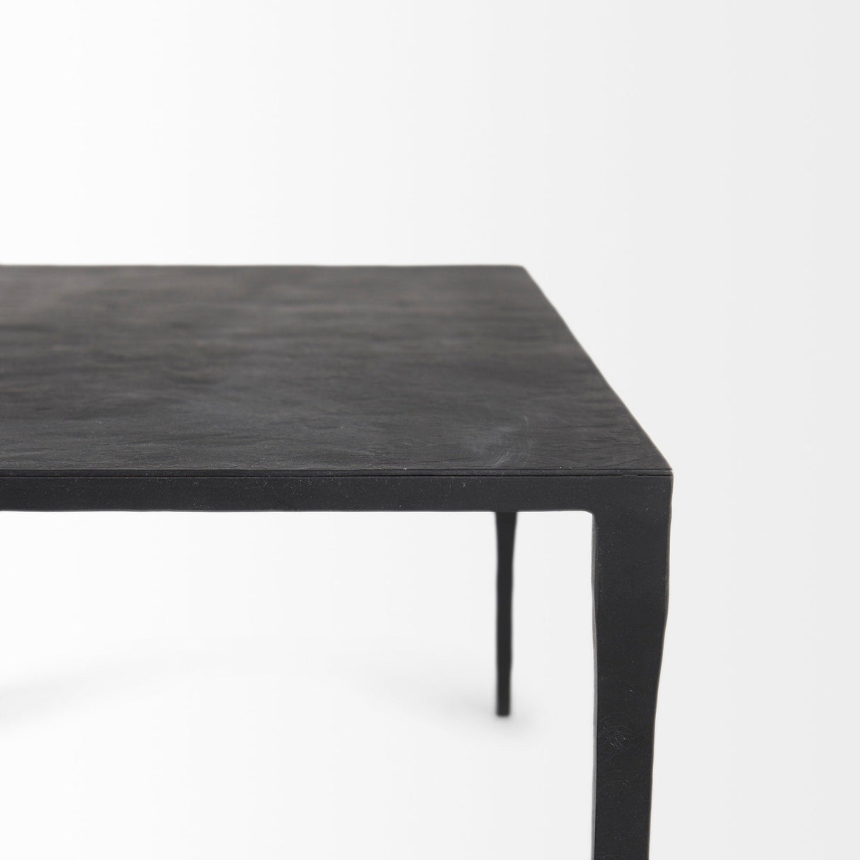 Timothy 42.0 X 22.0 X 15.5 Ebony Black Iron Coffee Table by Mercana at Eve Furniture