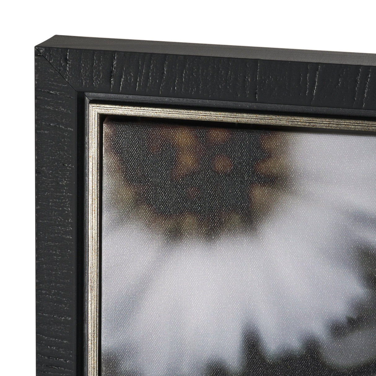 Tiny Flowers 3 by Mareike Bohmer Hand-Embellished Textured Framed Canvas Art Print by Mercana at Eve Furniture