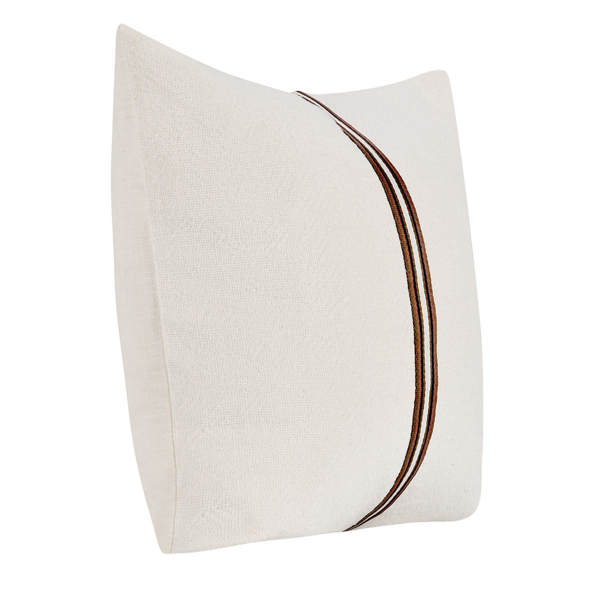 TL Ralph Ivory/Sangria Red Multiple Sizes Throw Pillow (Set of 2) by Classic Home at Eve Furniture