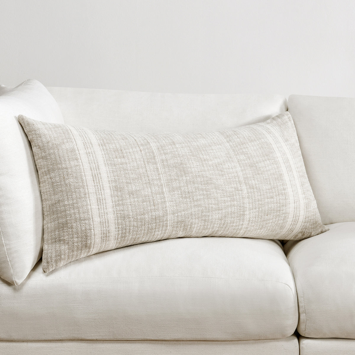 TL Ria Natural/Ivory Multiple Sizes Throw Pillow by Classic Home at Eve Furniture