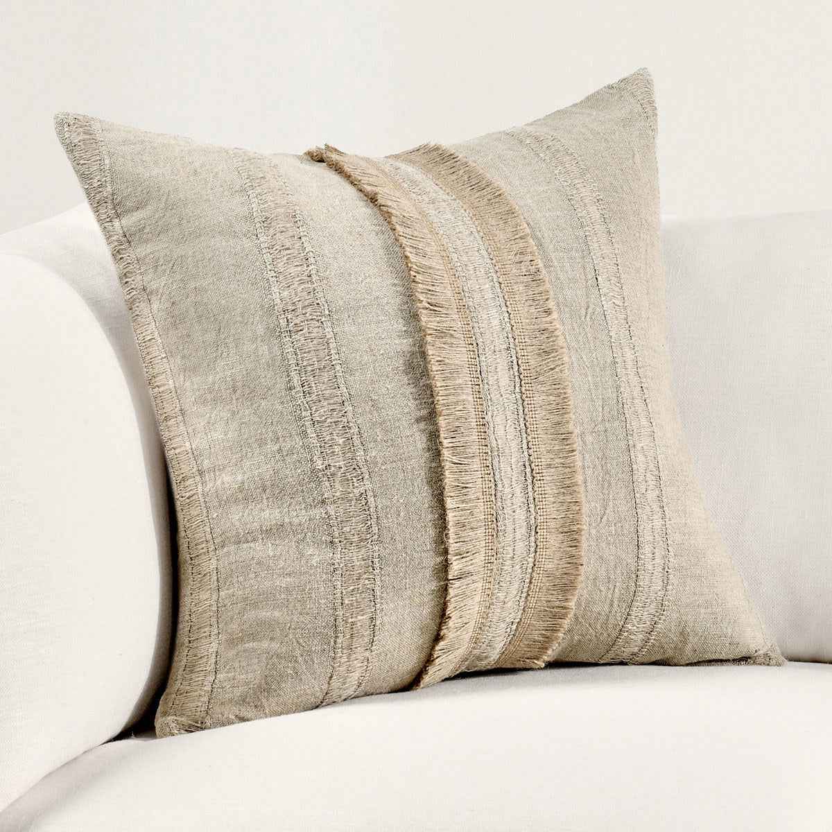 TL Valley Natural 22x22 Throw Pillow (Set of 2) by Classic Home at Eve Furniture