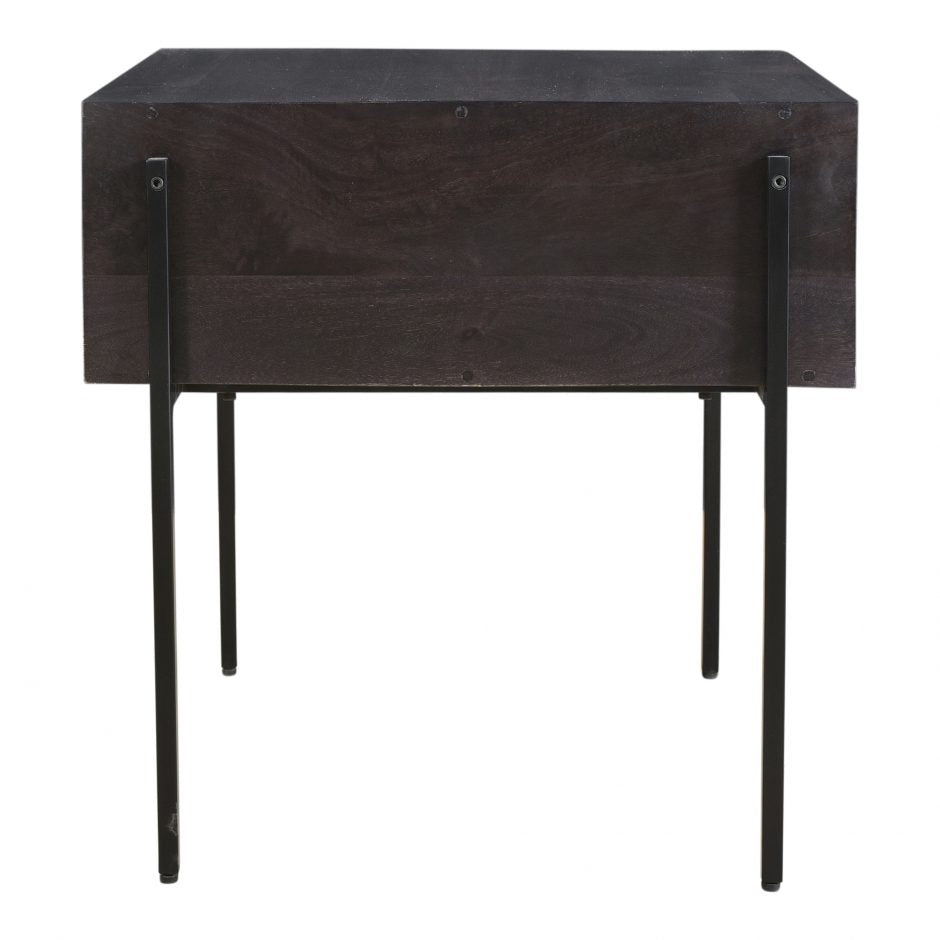 Tobin Side Table - Light Brown by Moe's Home at Eve Furniture