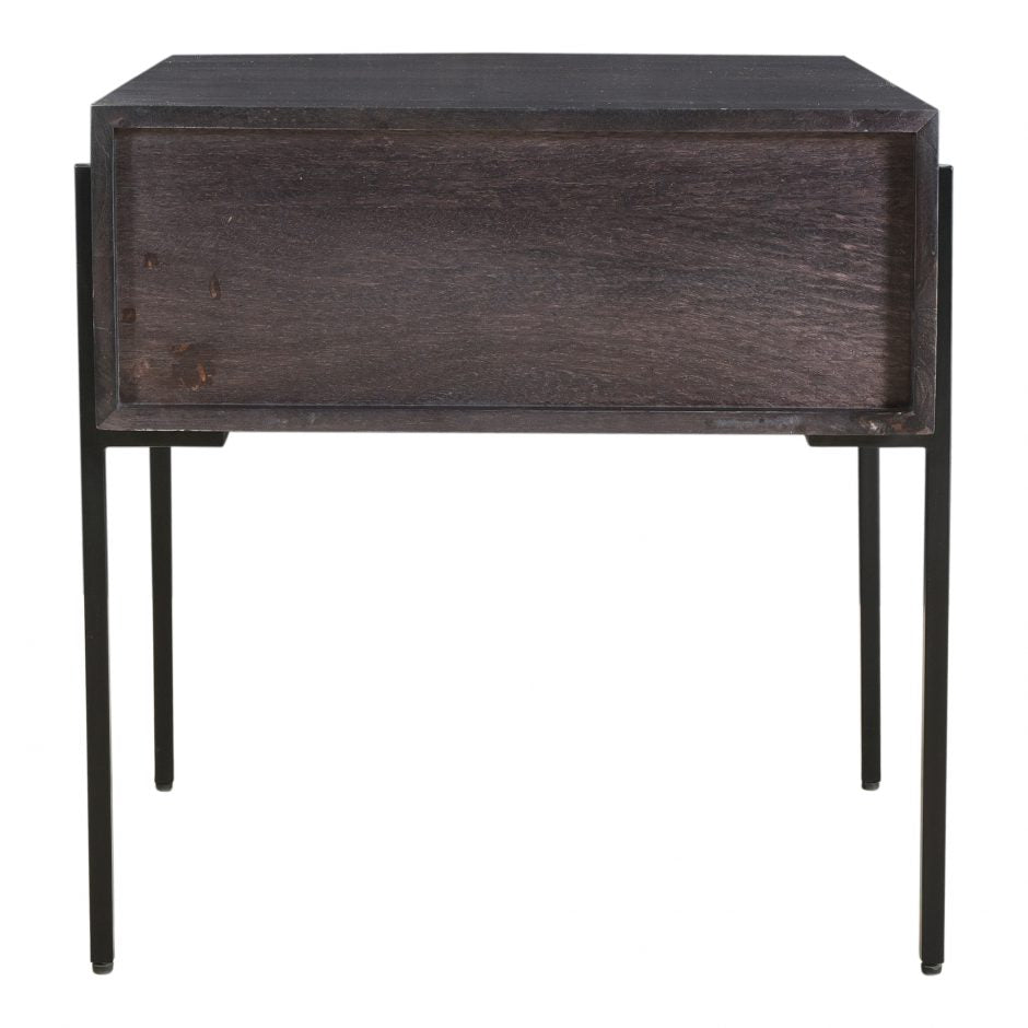 Tobin Side Table - Light Brown by Moe's Home at Eve Furniture