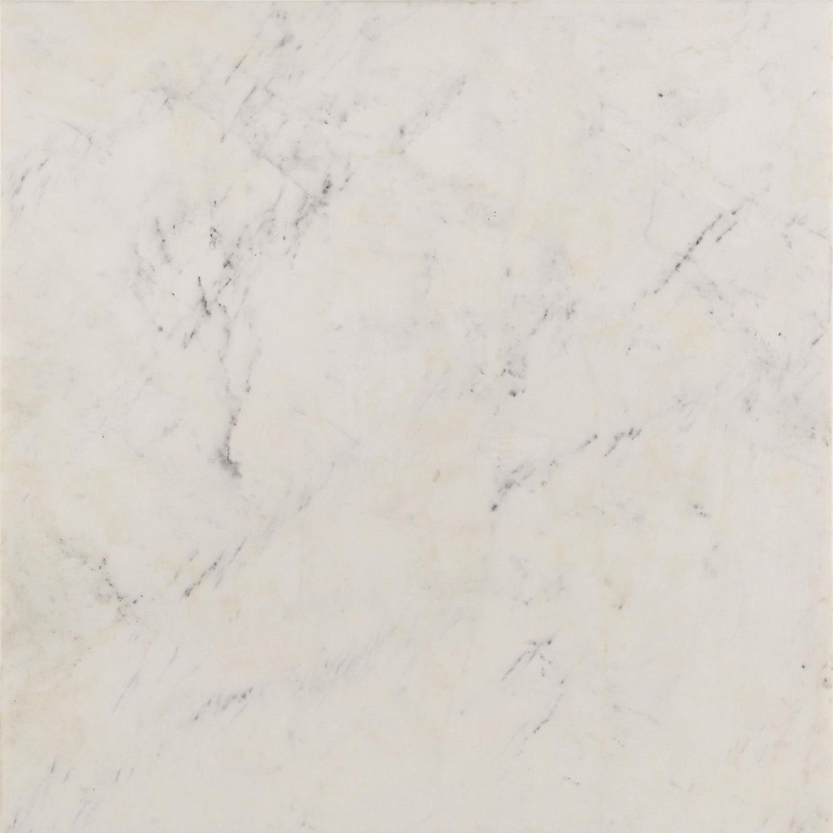 Tobin White and Black Square Marble Top End Table by Coaster at Eve Furniture