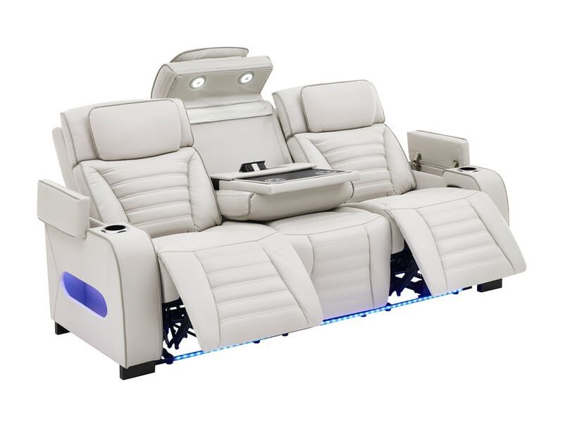 Tokyo Sand 3-Piece Power Reclining Living Room Set by Happy Homes at Eve Furniture