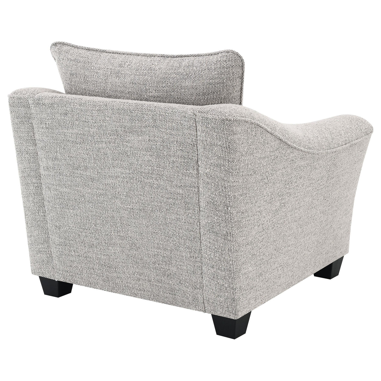 Tomkins Light Grey Boucle Upholstered Chair by Coaster at Eve Furniture