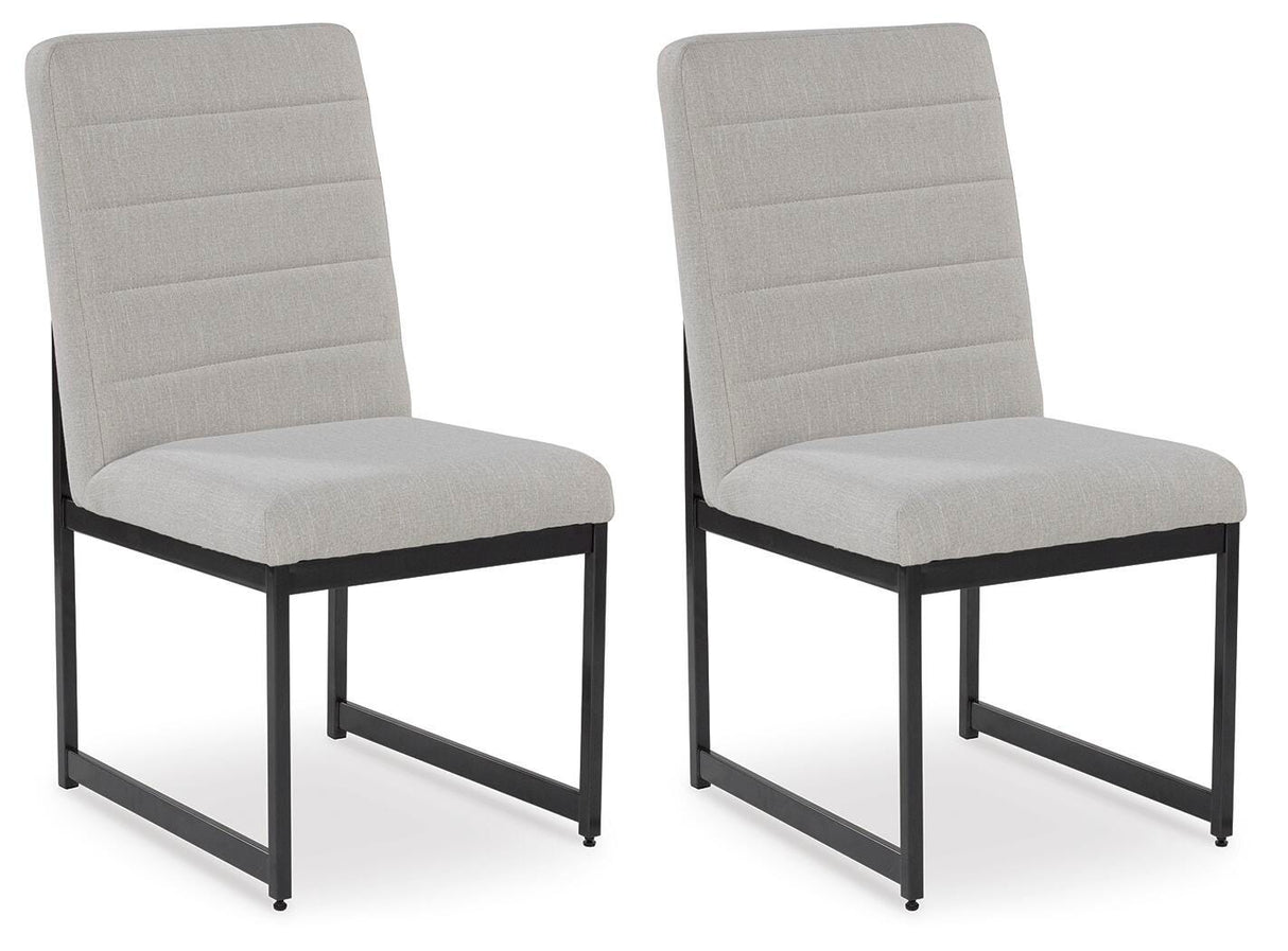 Tomtyn Light Brown Dining Table and 8 Chairs by Ashley at Eve Furniture