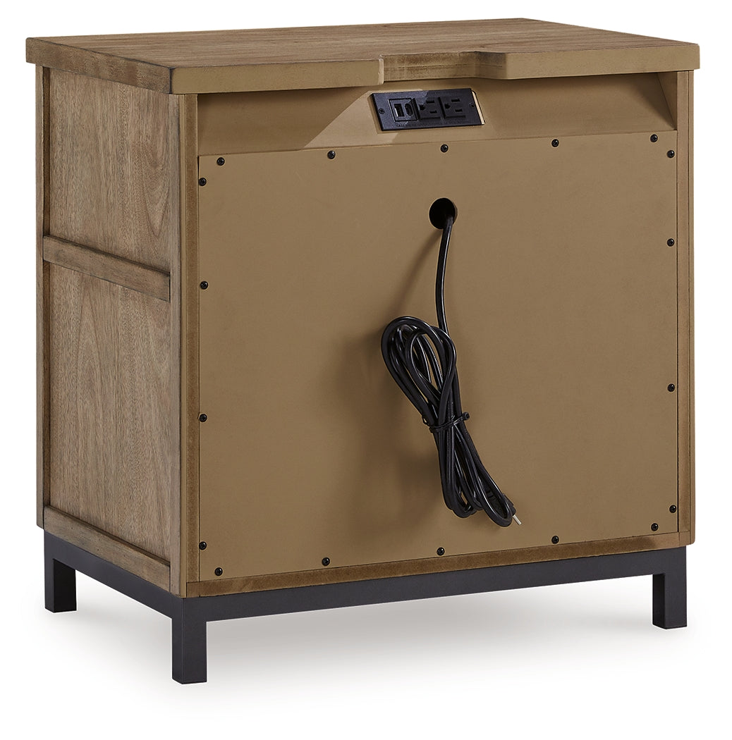 Tomtyn Light Brown Nightstand by Ashley at Eve Furniture