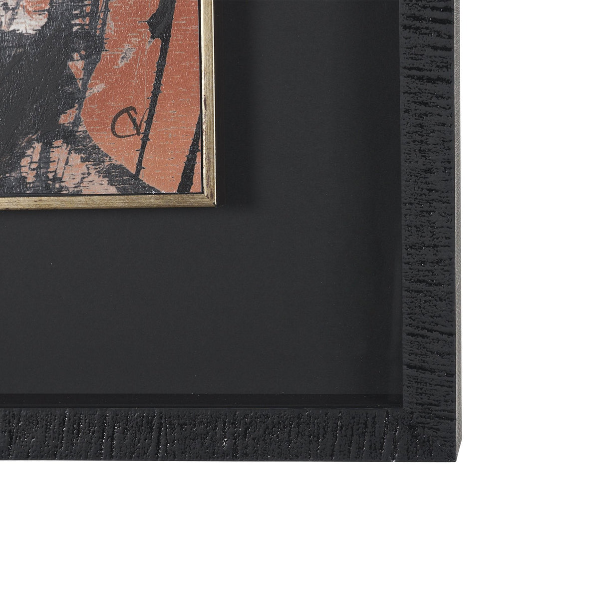 Tones of Sienna I (Set 2) by Mercana Studio Hand-Embellished Framed Artwork Matted under Glass by Mercana at Eve Furniture