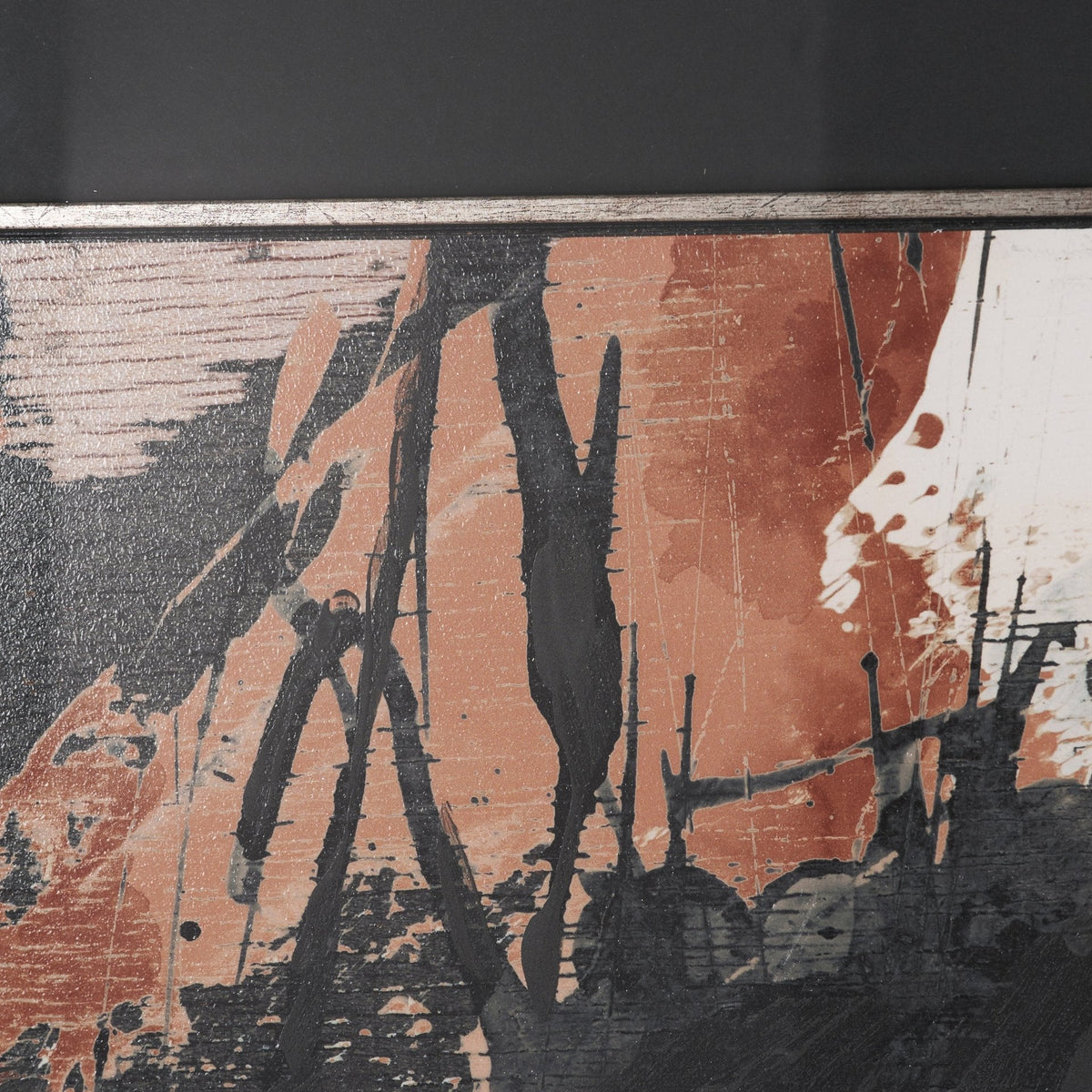 Tones of Sienna II (Set of 2) by Mercana Studio Hand-Embellished Framed Artwork Matted under Glass by Mercana at Eve Furniture