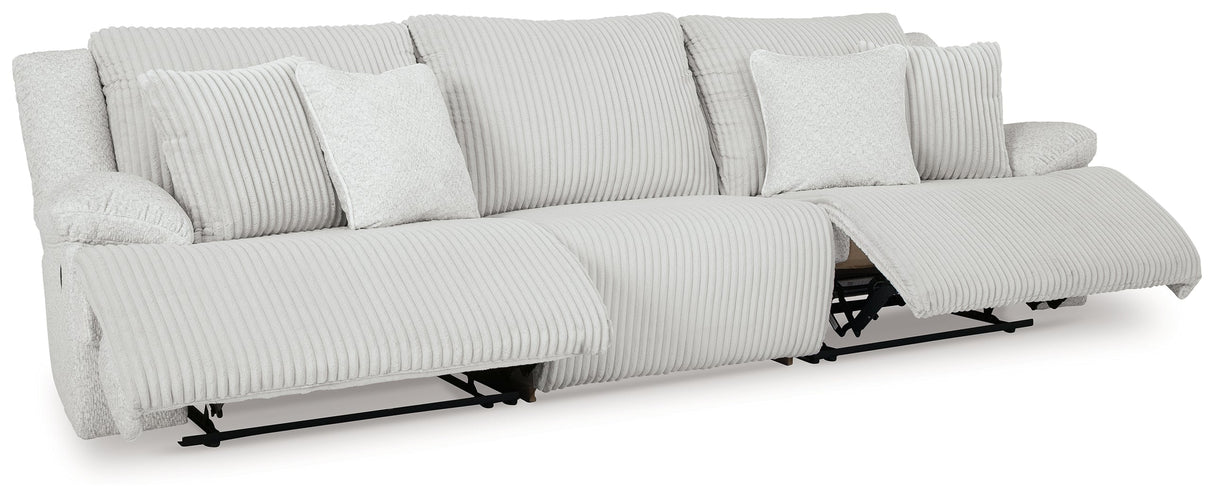 Top Tier Alloy 3-Piece Manual Reclining Modular Sofa by Ashley at Eve Furniture