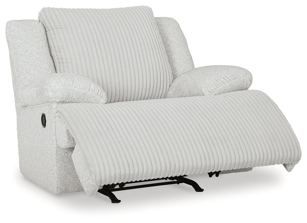 Top Tier Alloy Oversized Manual Rocker Recliner by Ashley at Eve Furniture