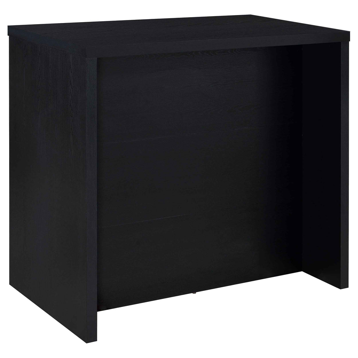 Topanga Black Engineered Wood Freestanding Home Bar by Coaster at Eve Furniture