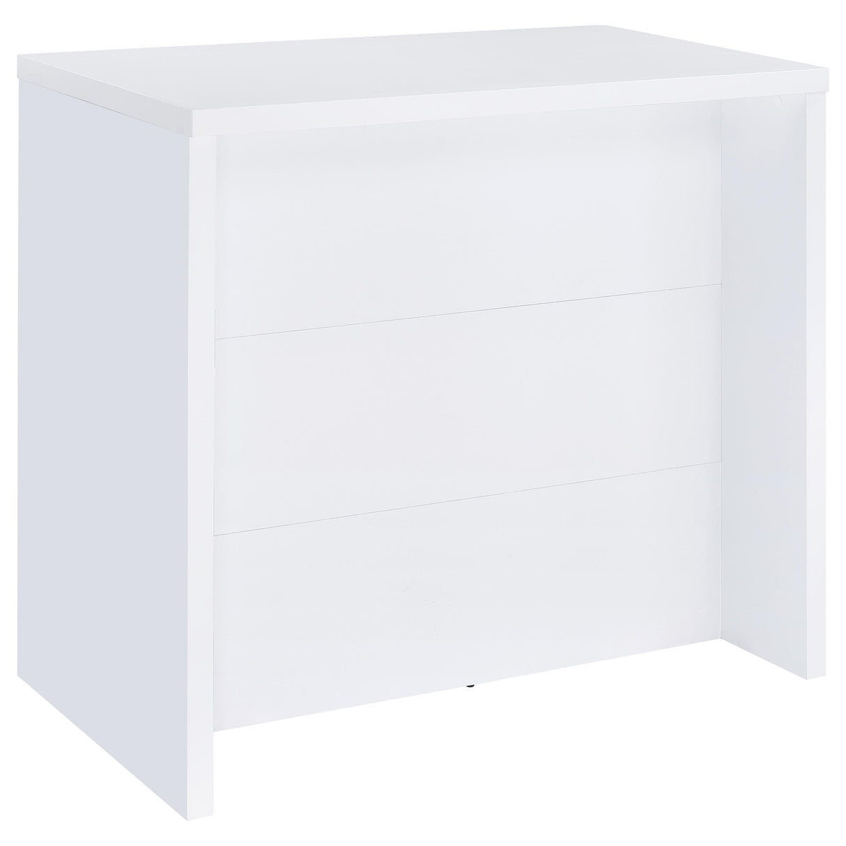 Topanga White Engineered Wood Freestanding Home Bar by Coaster at Eve Furniture