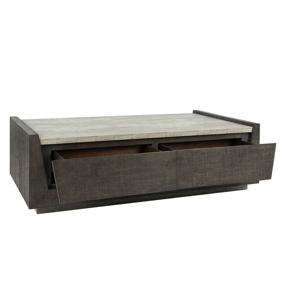 Tori Dark Brown 58" Coffee Table by Classic Home at Eve Furniture