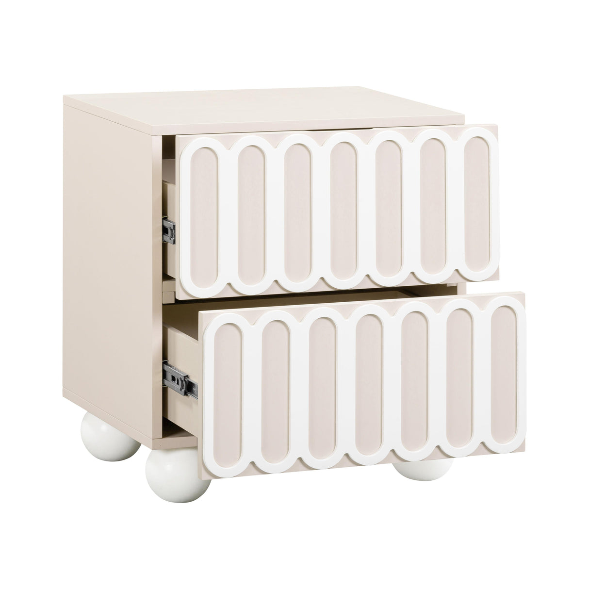 Tori Motif 2-Drawer Nightstand by TOV Furniture at Eve Furniture