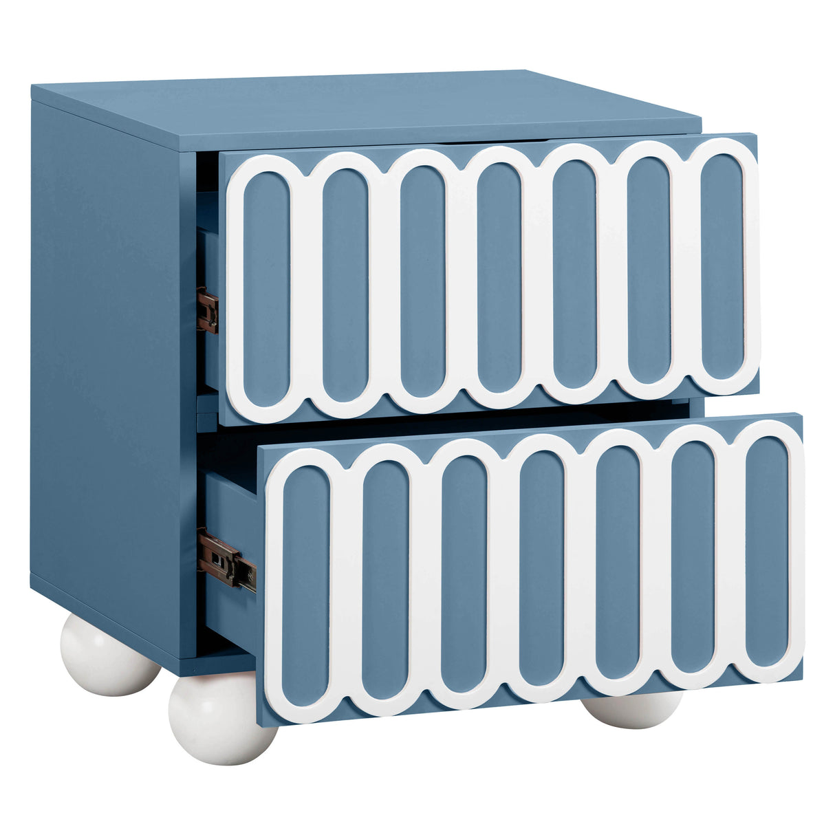 Tori Motif 2-Drawer Nightstand by TOV Furniture at Eve Furniture