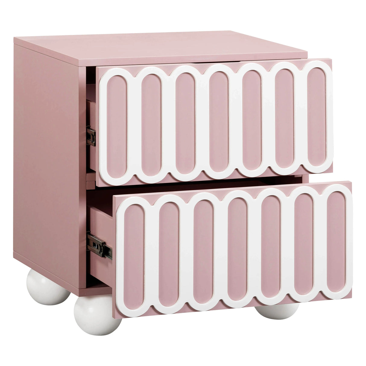 Tori Motif 2-Drawer Nightstand by TOV Furniture at Eve Furniture