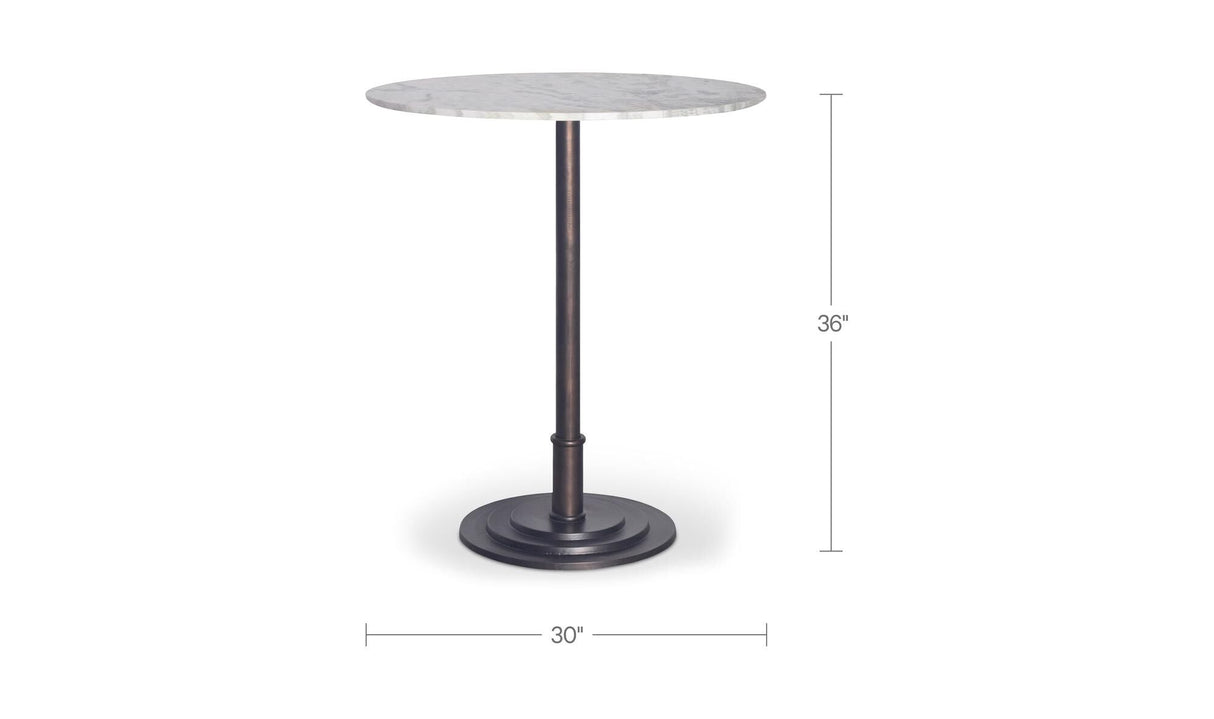 Tori Outdoor Counter Table White Marble by Moe's Home at Eve Furniture