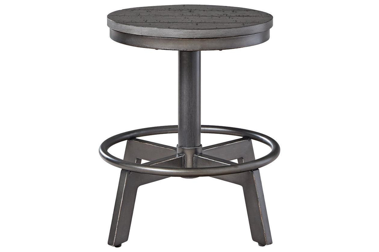 Torjin Gray Counter Height Stool, Set of 2 by Ashley at Eve Furniture