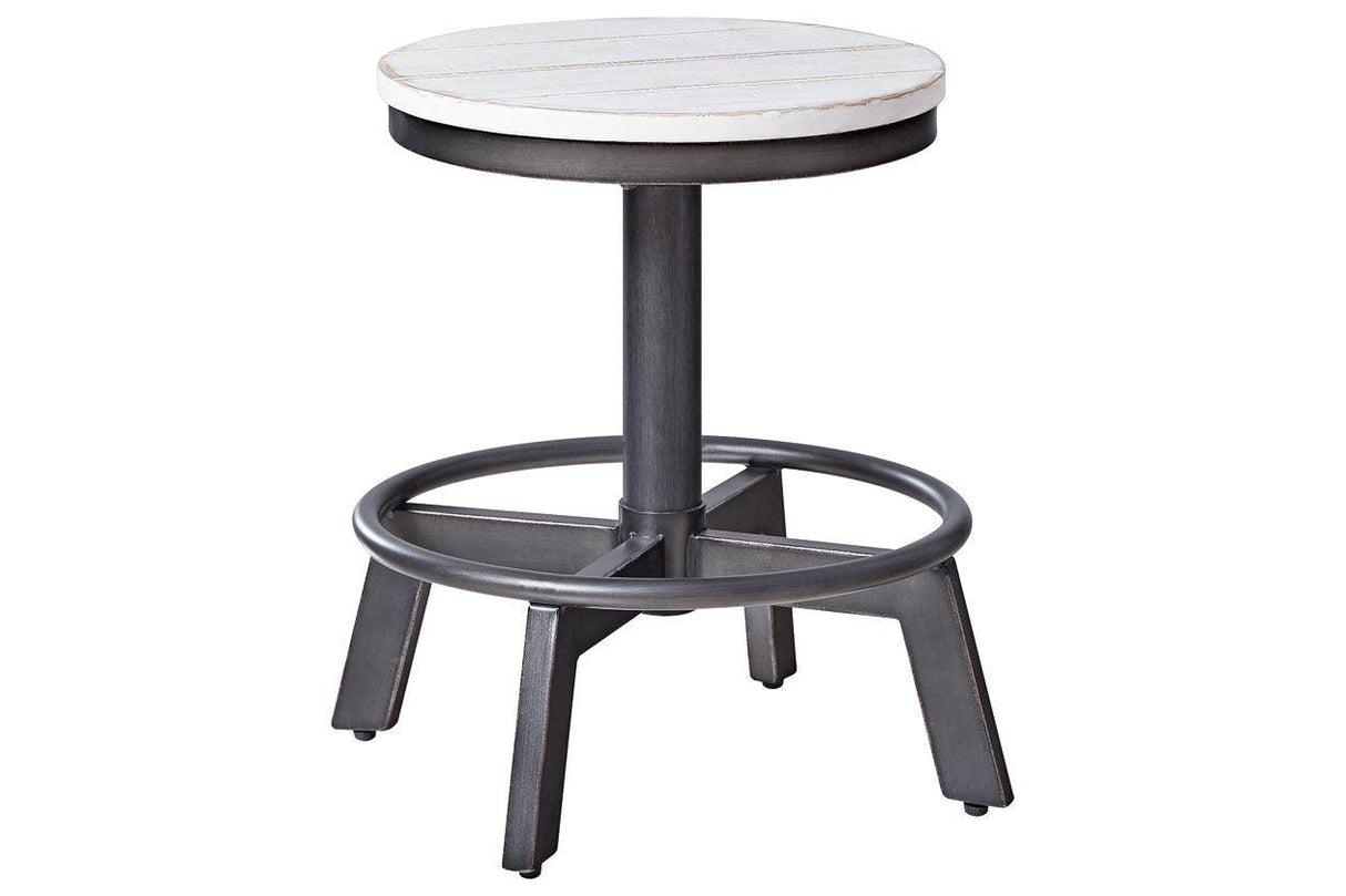 Torjin Vintage White Counter Height Stool, Set of 2 by Ashley at Eve Furniture