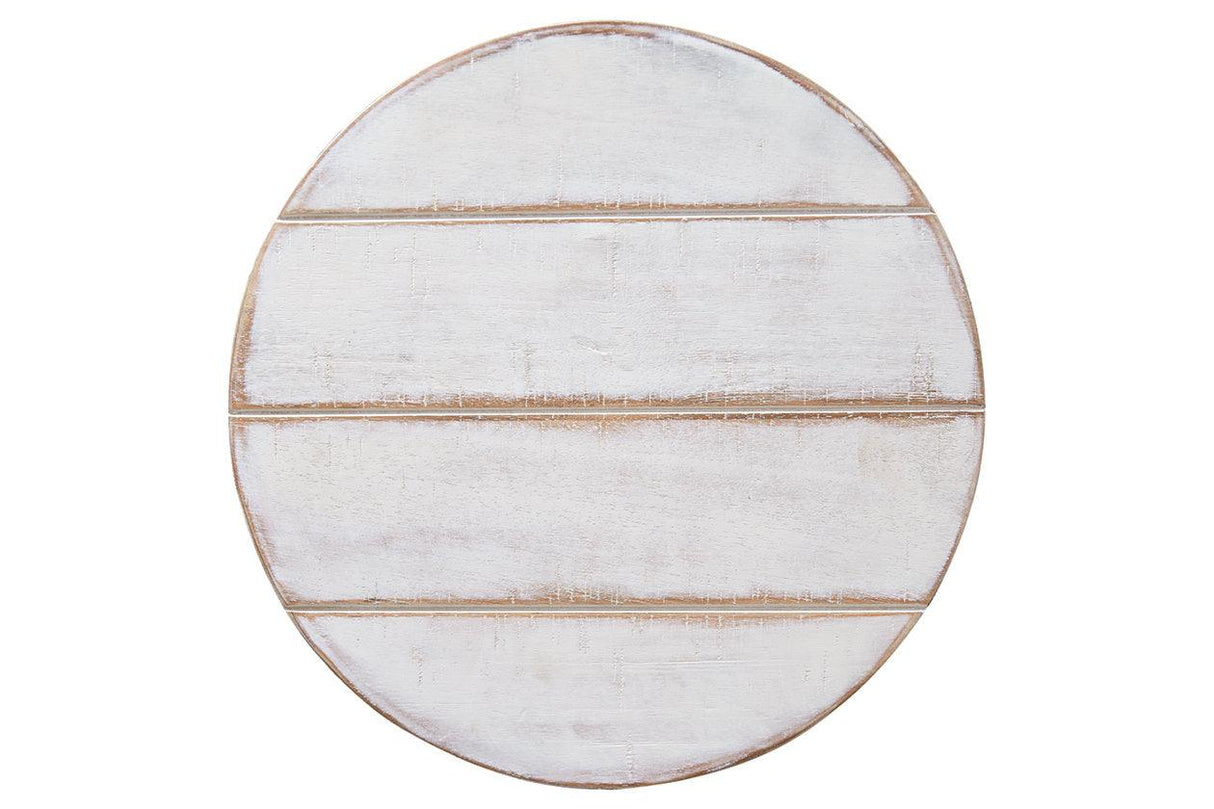 Torjin Vintage White Counter Height Stool, Set of 2 by Ashley at Eve Furniture