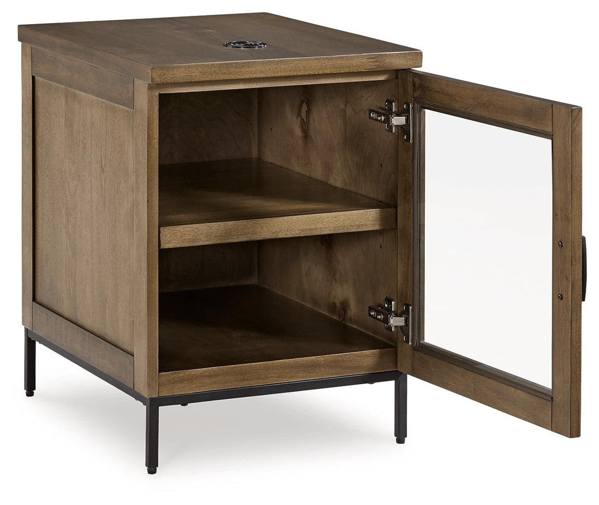 Torlanta Brown Chairside End Table by Ashley at Eve Furniture