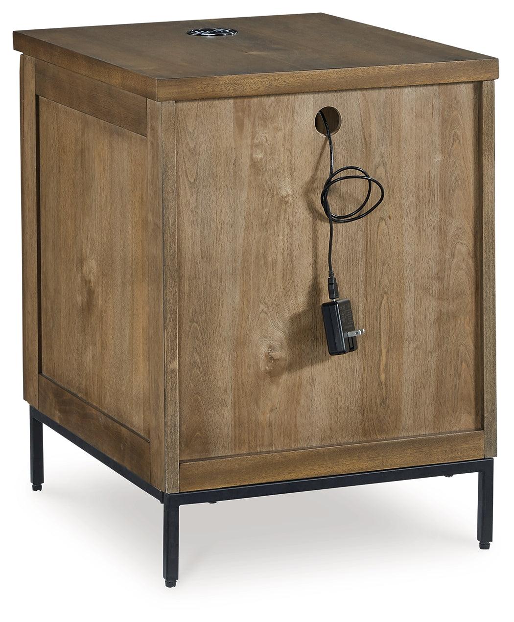 Torlanta Brown Chairside End Table by Ashley at Eve Furniture