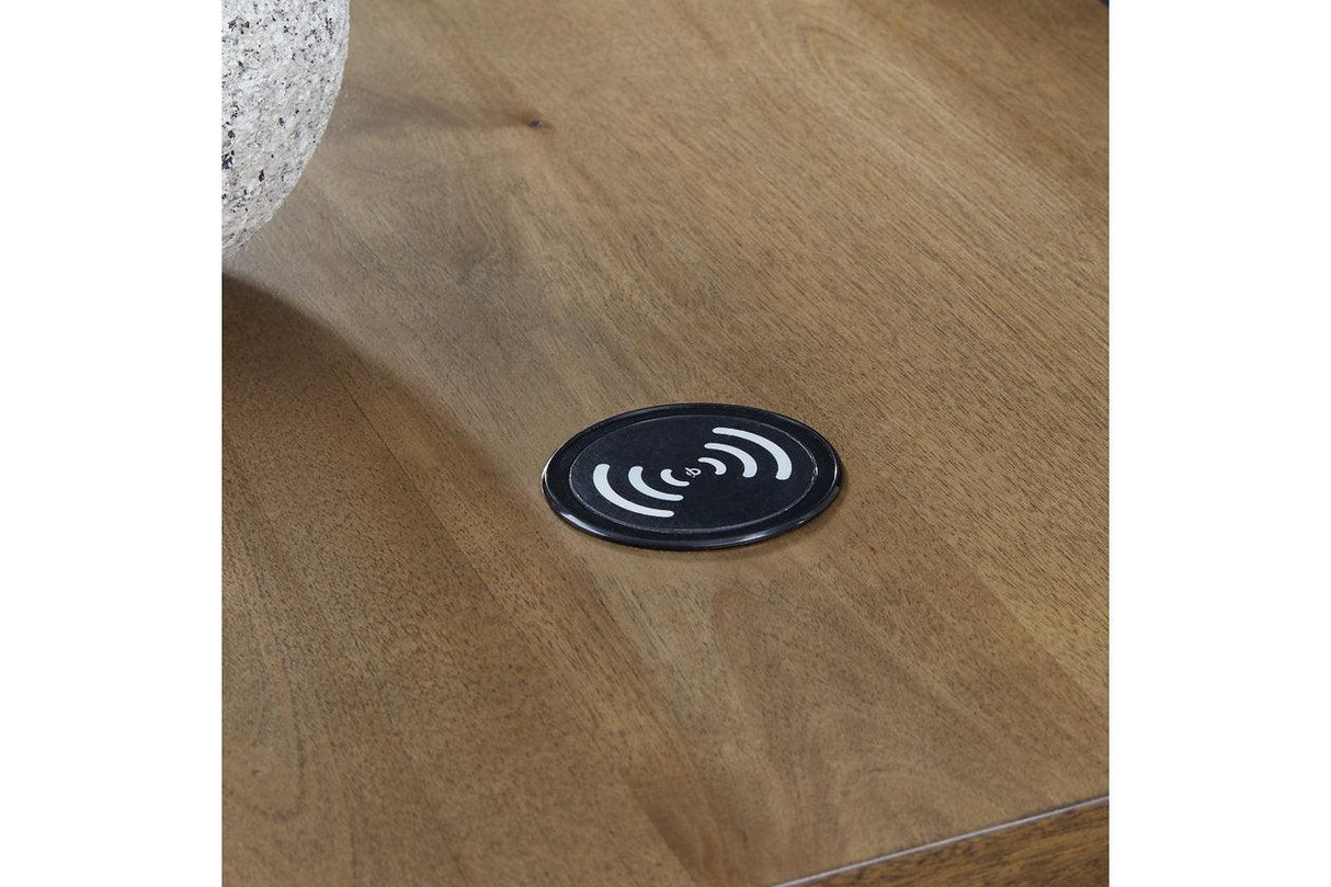 Torlanta Coffee Table and 2 End Tables by Ashley at Eve Furniture