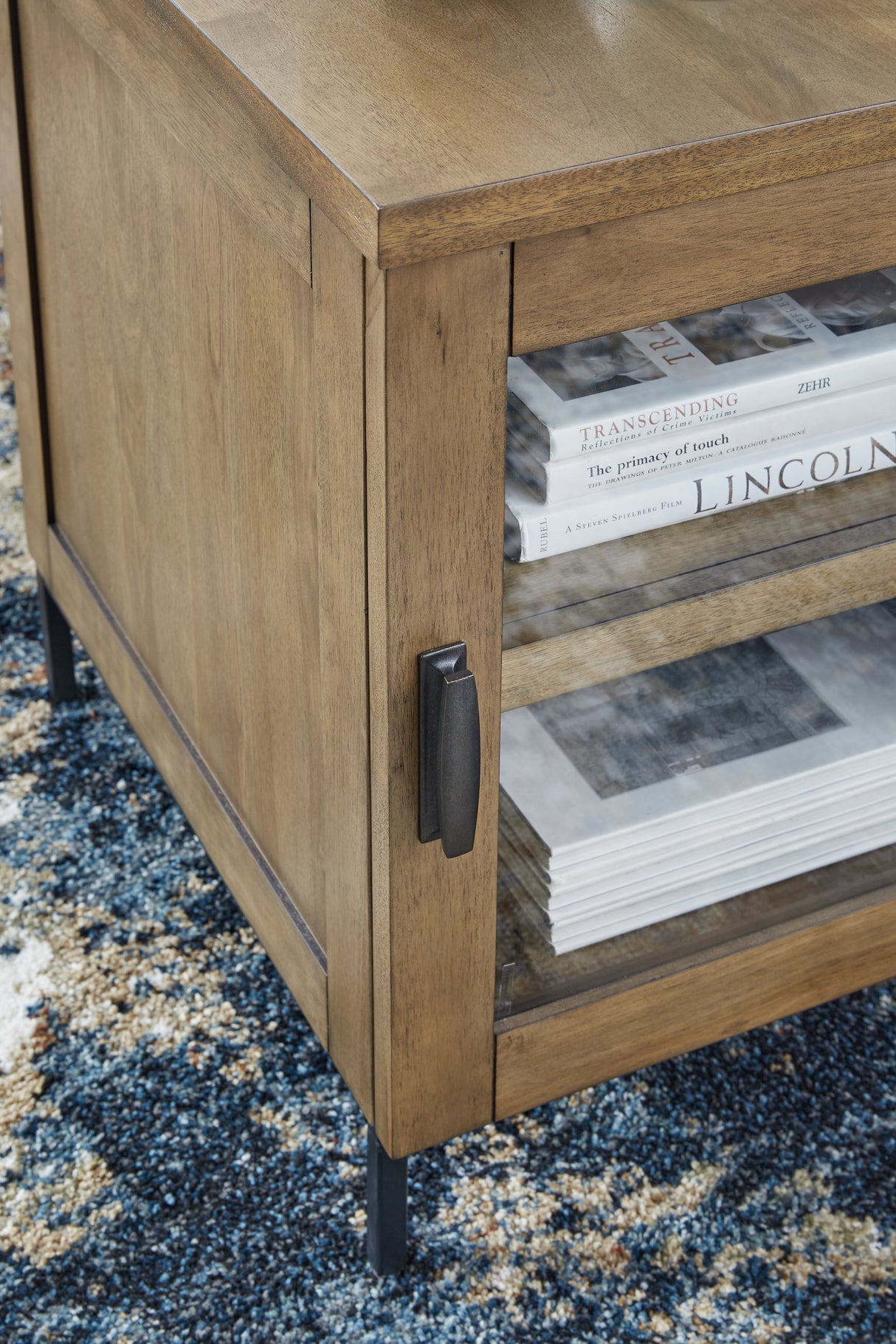 Torlanta Coffee Table with 2 End Tables in Brown by Ashley at Eve Furniture