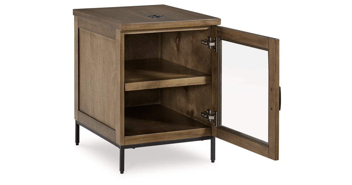 Torlanta Coffee Table with 2 End Tables in Brown by Ashley at Eve Furniture