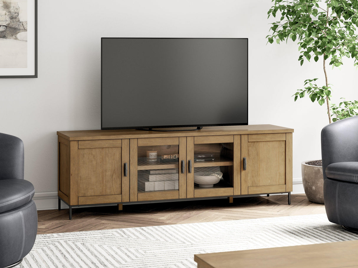 Torlanta Brown 72" TV Stand by Ashley at Eve Furniture