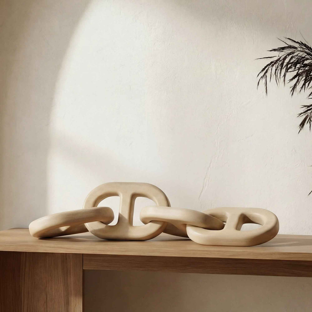 Toro Natural Decorative Wooden Chain by Moe's Home at Eve Furniture