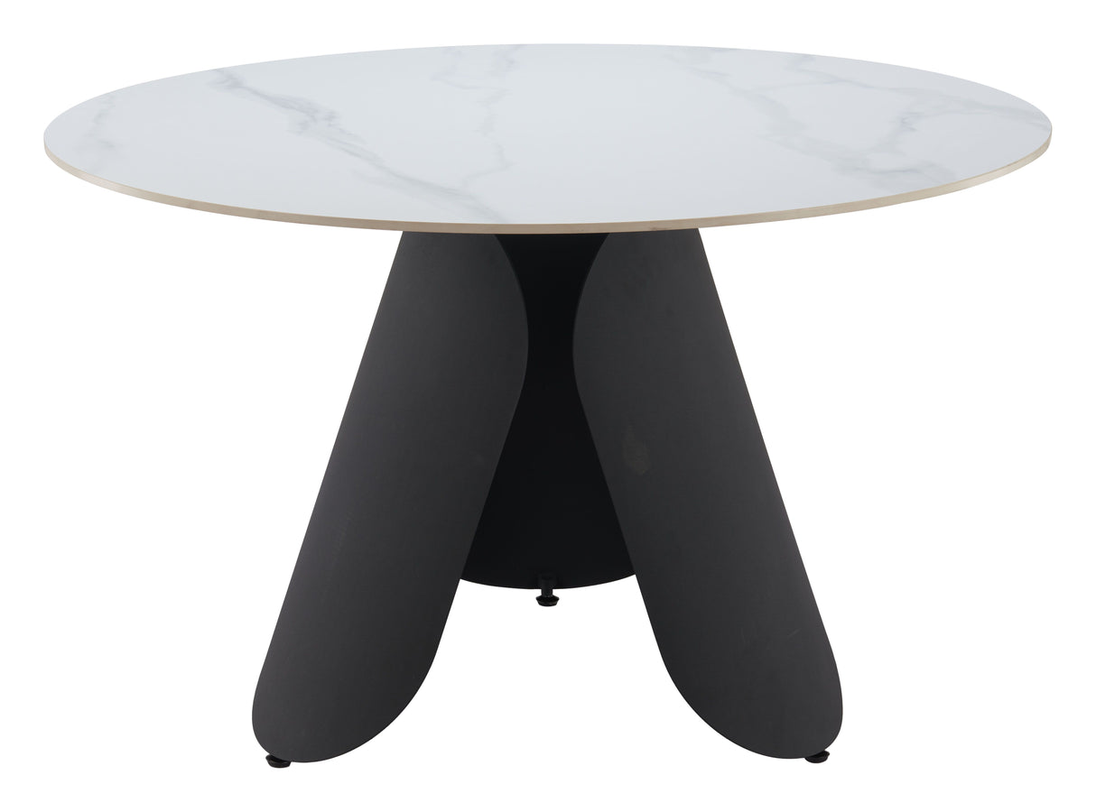 Toru Dining Table White by Zuomod at Eve Furniture