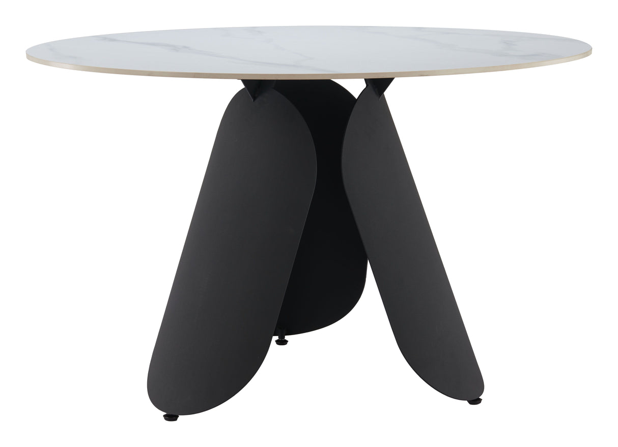 Toru Dining Table White by Zuomod at Eve Furniture