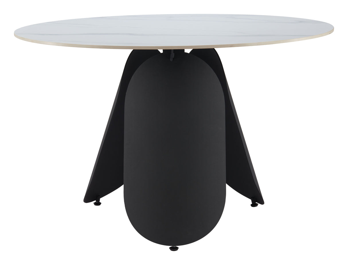 Toru Dining Table White by Zuomod at Eve Furniture