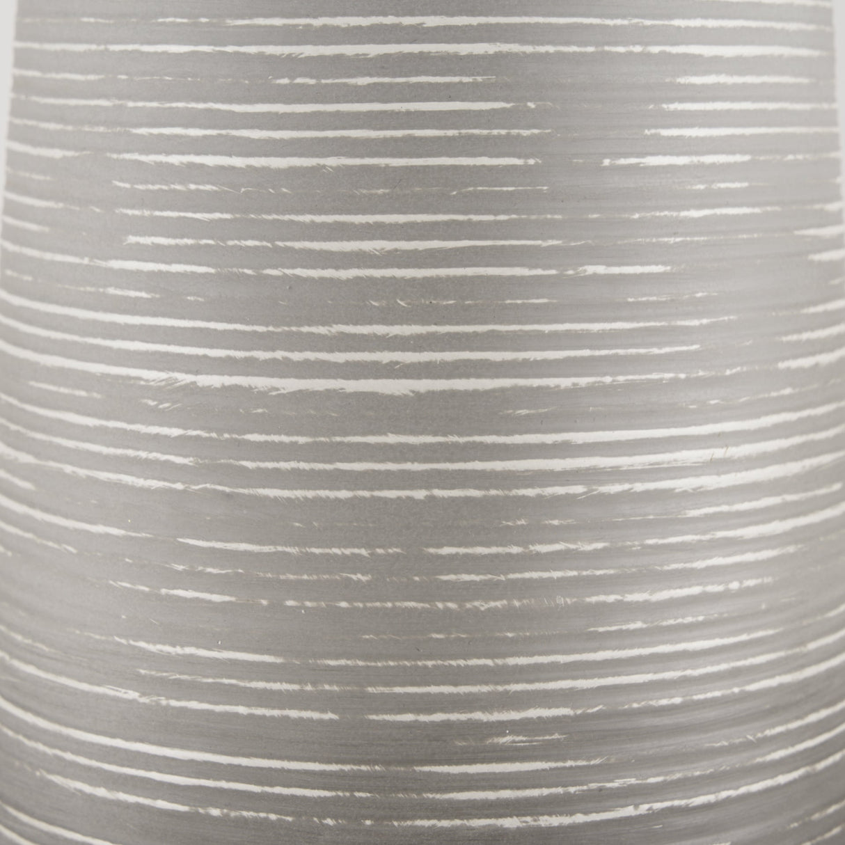 Toru Tall White w/ Grey Ombre Metal Vase by Mercana at Eve Furniture