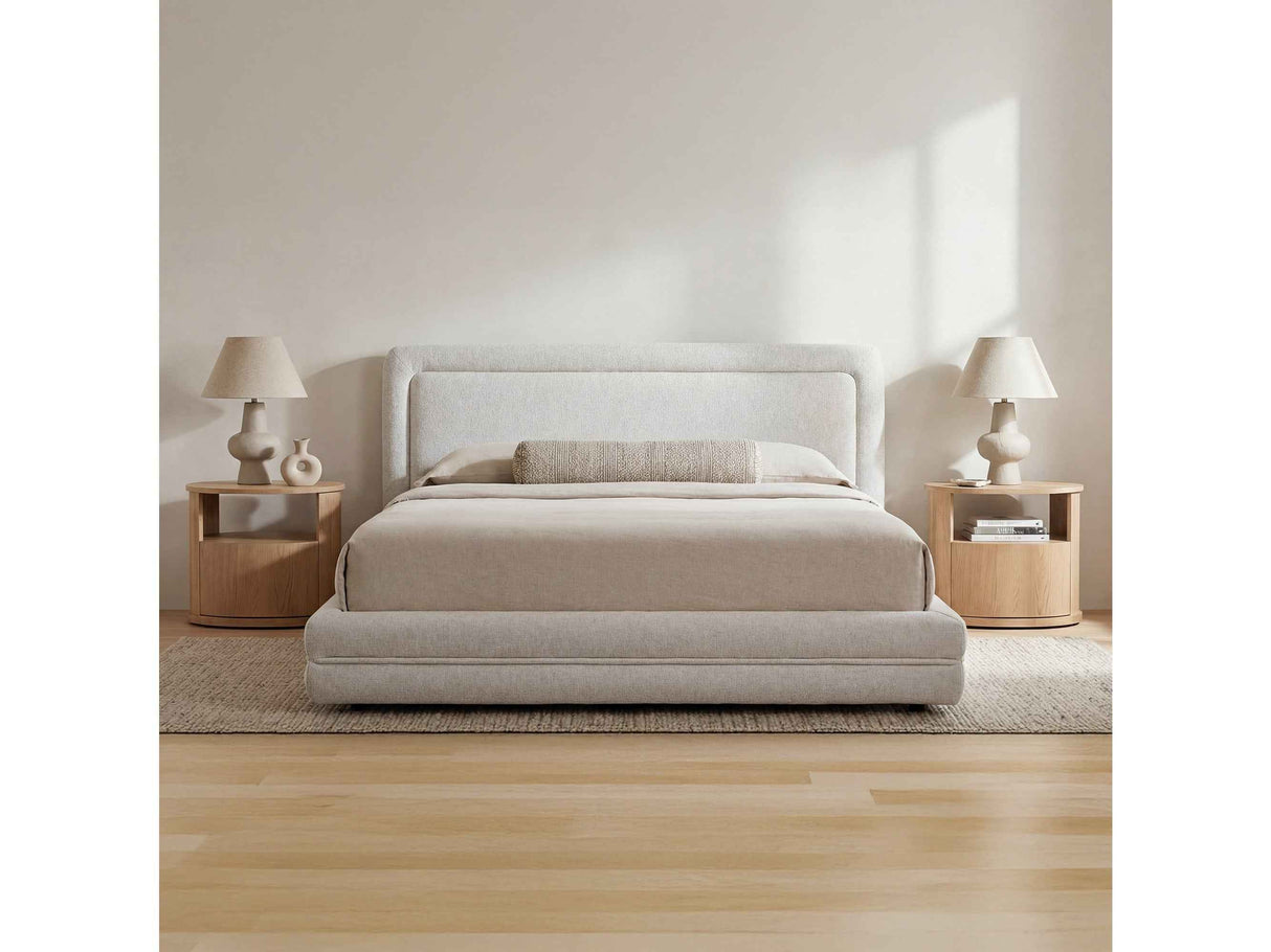 Tory Pebble King Bed by Moe's Home at Eve Furniture