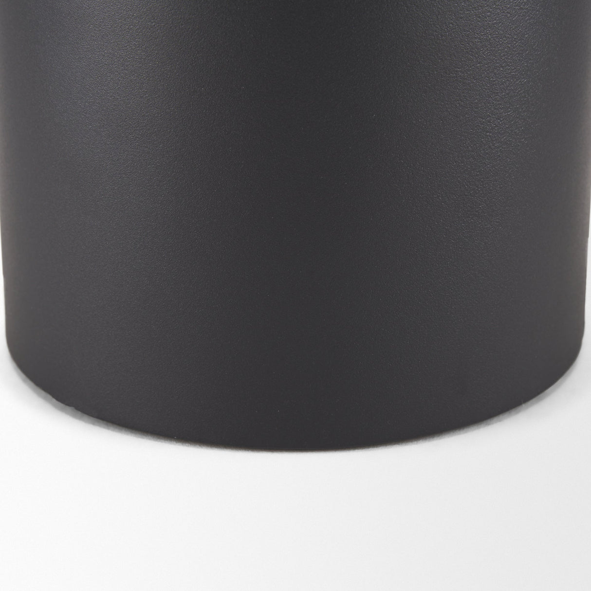 Tosca Small Matte Black Metal Vase by Mercana at Eve Furniture