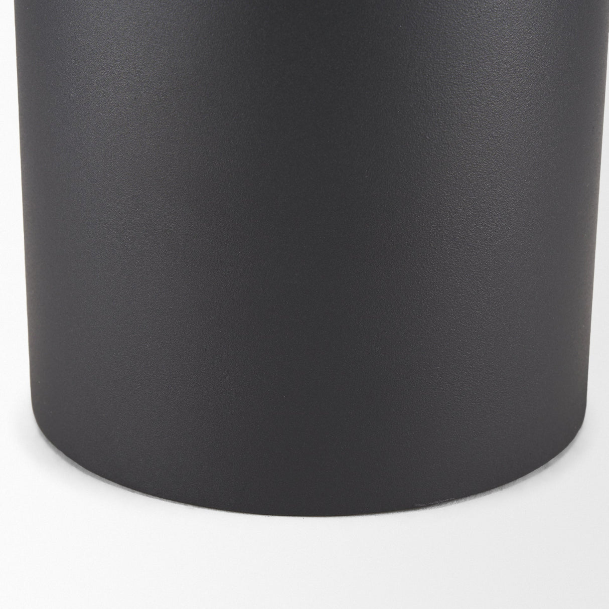 Tosca Tall Matte Black Metal Vase by Mercana at Eve Furniture
