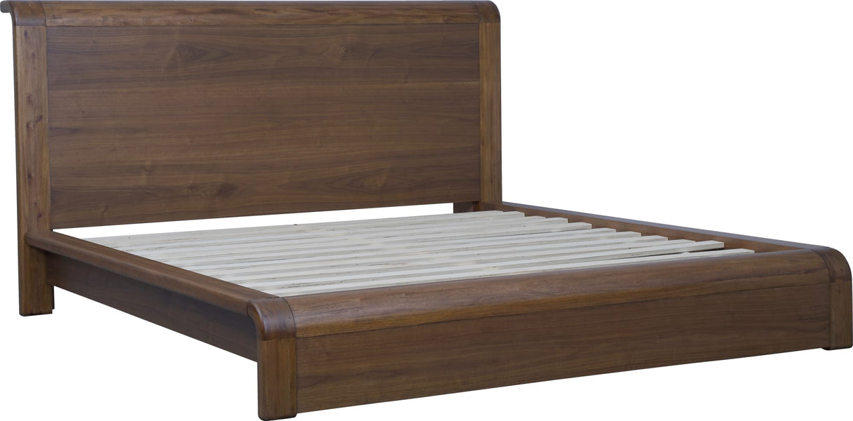 Totes English Walnut Full Platform Bed by Modus Furniture at Eve Furniture