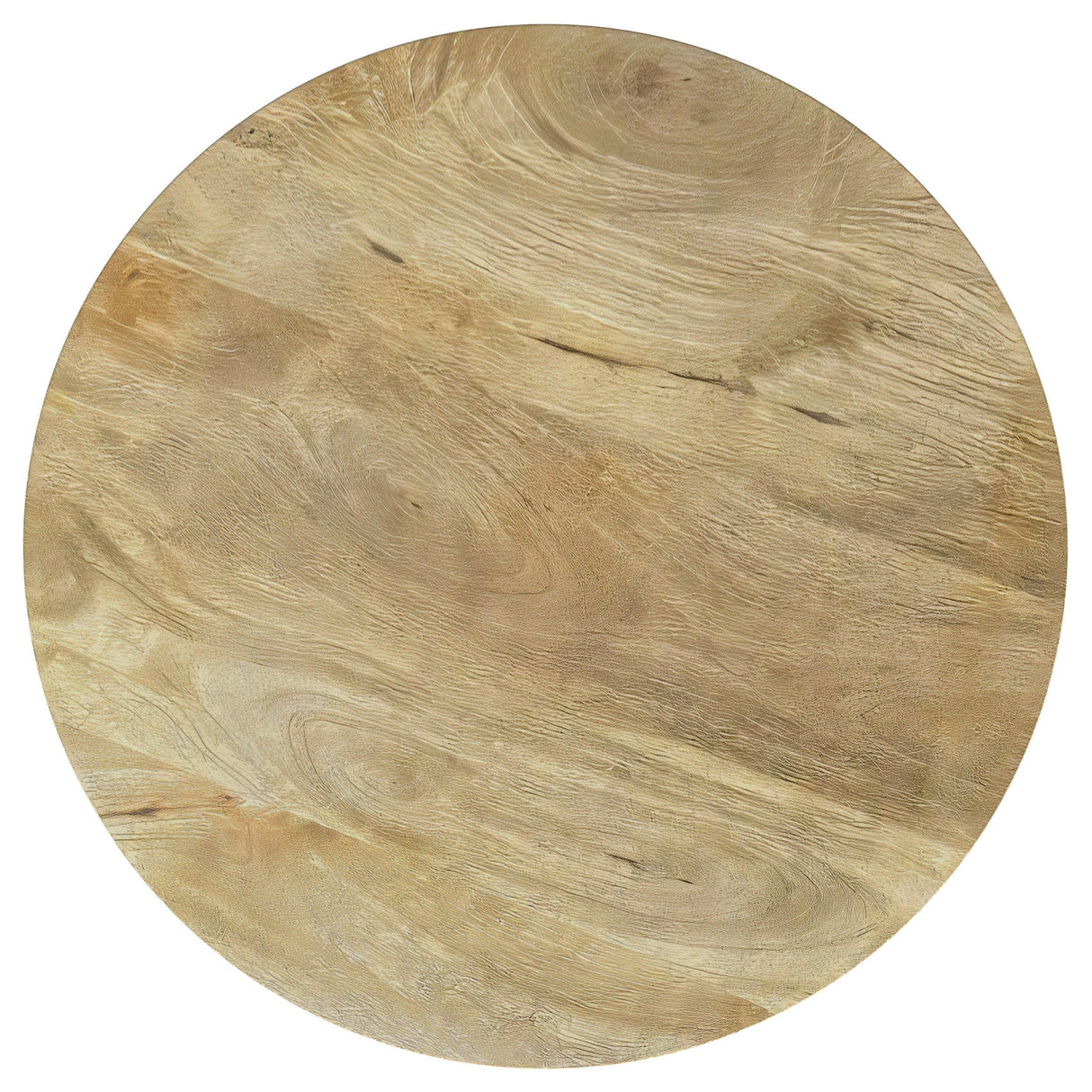 Touhy Natural Mango 2-Piece Round Coffee and End Table Set by Coaster at Eve Furniture