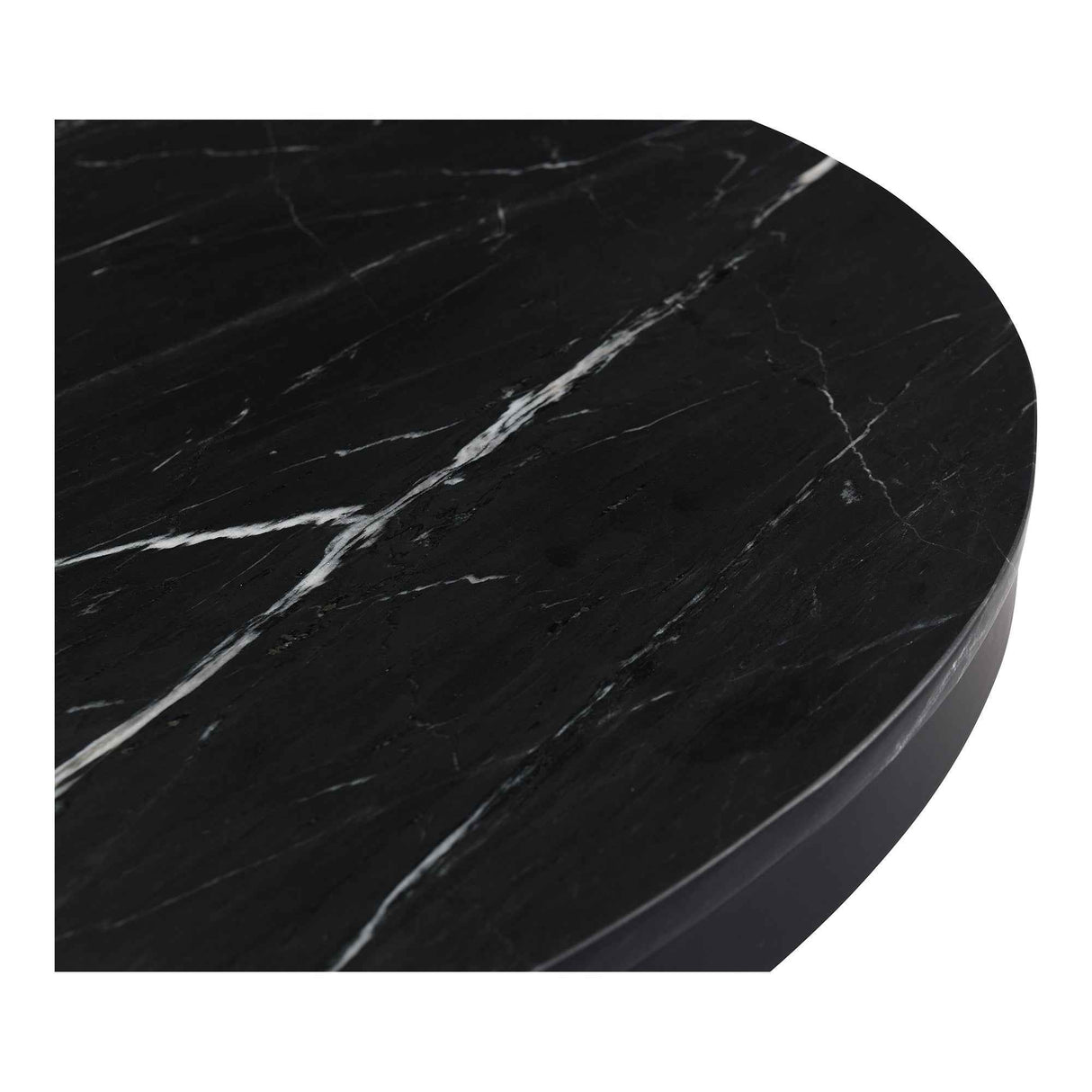Tower Black Marble Dining Table